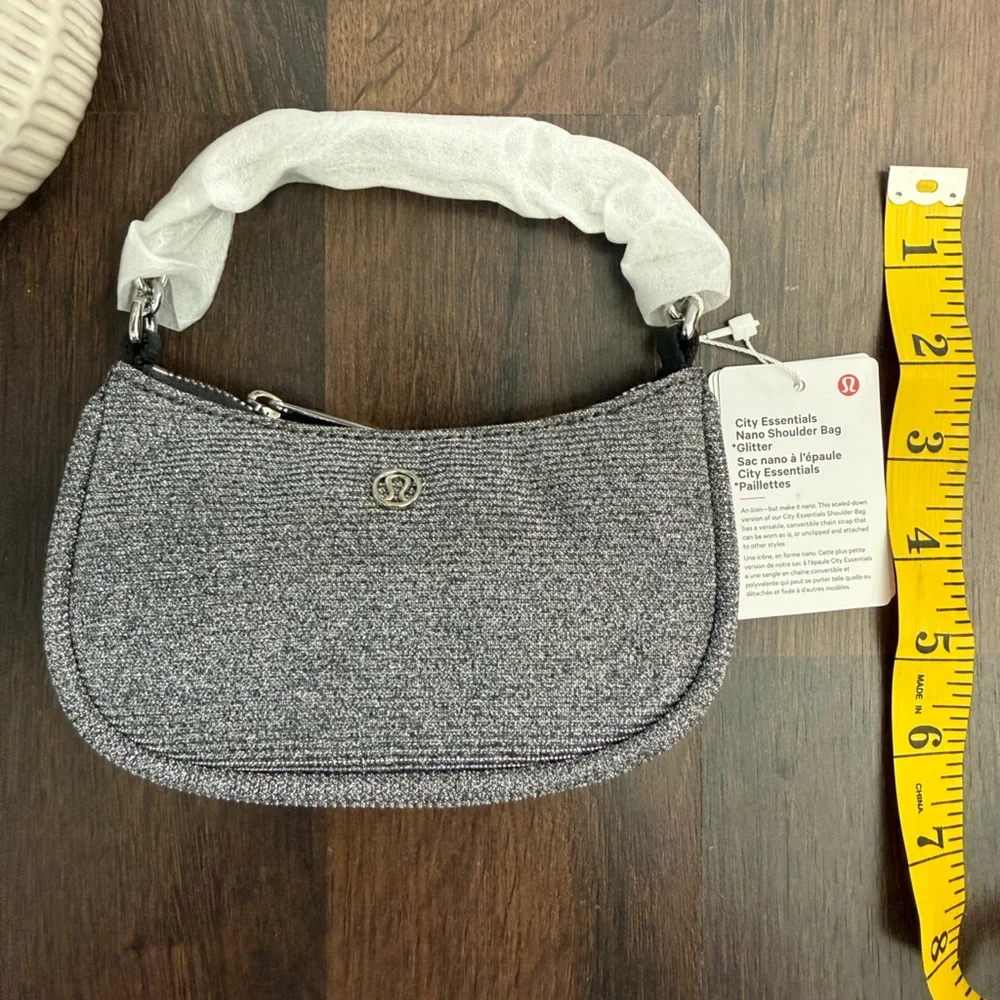 🆕 Lululemon City Essentials Nano Shoulder Bag - Glitter - Picture 8 of 14